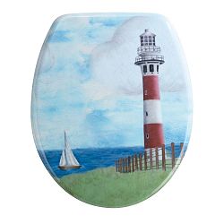 WC sedátko Wenko Lighthouse, 44,5 x 37,5 cm