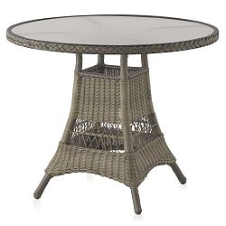 Zahradní jídelní stůl Geese Synthe, ⌀ 77 cm