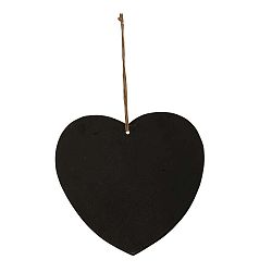 Závěsná cedulka na psaní křídou Antic Line Heart