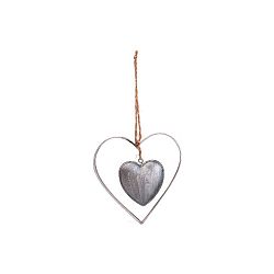 Závěsná dekorace Antic Line Antic Heart