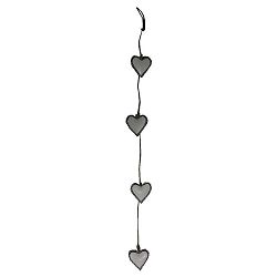Závěsná dekorace Antic Line Four Hearts