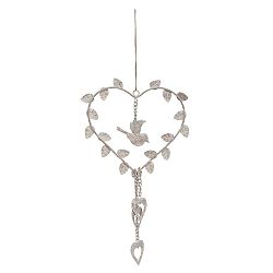 Závěsná dekorace Antic Line Heart Birds