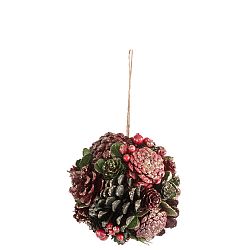 Závěsná dekorace J-Line Pinecones