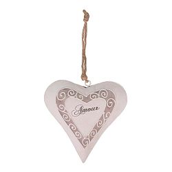 Závěsná dekorace srdce Antic Line Arabesque Amour