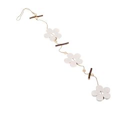 Závěsná dřevěná dekorace Dakls Romantico Flower