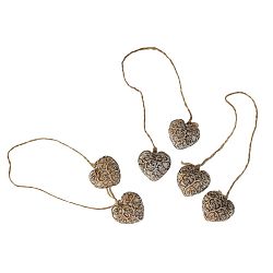 Závěsná ozdoba Antic Line Hearts Ornament