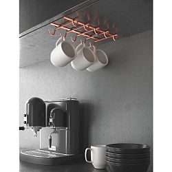 Závěsný držák na hrnky v měděné barvě Metaltex