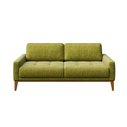 Zelená dvoumístná pohovka MESONICA Musso Tufted