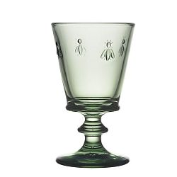 Zelená sklenice na víno La Rochère Abeille, 240 ml