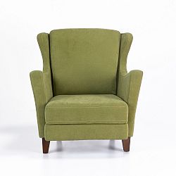 Zelené křeslo ušák Balcab Home Koda