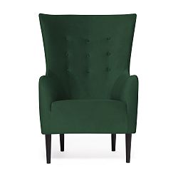Zelené křeslo Vivonita Blair Emerald