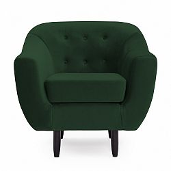 Zelené křeslo Vivonita Laurel Emerald