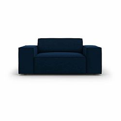 Zelené sametové křeslo Jodie – Micadoni Home