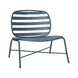 Zelené železné křeslo Hübsch Lounge Chair