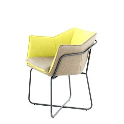Zeleno-béžová jídelní židle 360 Living Miretta
