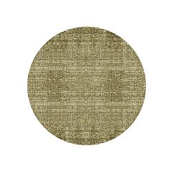 Zelený bavlněný koberec PT LIVING Washed, ⌀ 150 cm
