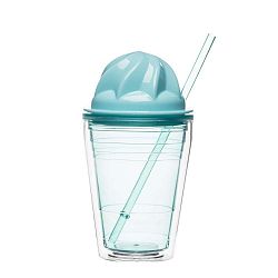 Zelený hrnek na mléčné koktejly Sagaform, 350 ml