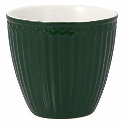 Zelený hrnek z kameniny 0.35 l Alice - Green Gate