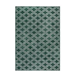 Zelený koberec White Label Feike, 160 x 230 cm