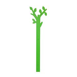 Zelený nástěnný věšák Furniteam Tree, výška 160 cm