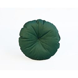 Zelený polštář z mikrovlákna Surdic Redondo, Ø 45 cm