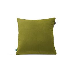 Zelený povlak na polštář Mumla Velour, 45 x 45 cm