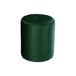 Zelený puf JohnsonStyle Ellen Magic Velvet, ⌀ 40 cm