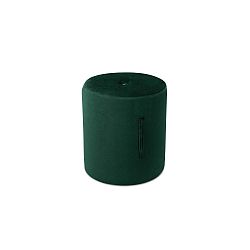 Zelený puf Mazzini Sofas Fiore, ⌀ 40 cm