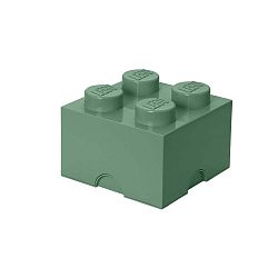 Zelený úložný box čtverec LEGO®