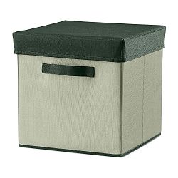 Zelený úložný box Flexa Room
