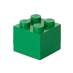Zelený úložný box LEGO® Mini Box Green