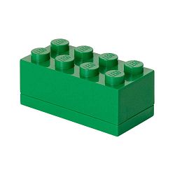 Zelený úložný box LEGO® Mini Box Green Lungo