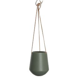 Zelený závěsný květináč PT LIVING Skittle, ⌀ 13,5 cm