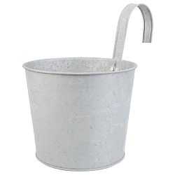Zinkový květináč s hákem Esschert Design 