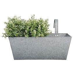 Zinkový závěsný truhlík Esschert Design