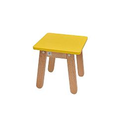 Žlutá dětská stolička BELLAMY Woody