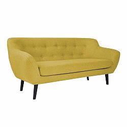Žlutá dvoumístná pohovka Mazzini Sofas Piemont