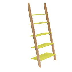 Žlutá opěrná police Ragaba ASHME, šířka 85 cm
