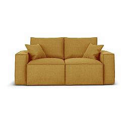 Žlutá pohovka Cosmopolitan Design Miami, 180 cm