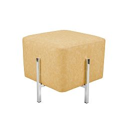 Žlutá stolička / puf 360 Living Liani