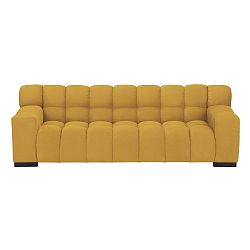 Žlutá trojmístná pohovka Windsor & Co Sofas Moon