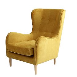 Žluté křeslo Custom Form Cozyboy