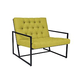 Žluté křeslo Mazzini Sofas Aster
