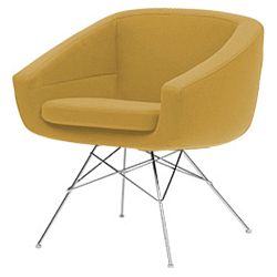 Žluté křeslo Softline Aiko Vision Yellow