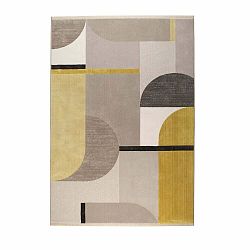 Žluto-šedý koberec Zuiver Hilton, 160 x 230 cm