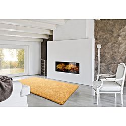 Žlutý koberec Universal Catay, 57 x 110 cm