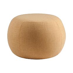 Žlutý puf sømcasa Luka, ⌀ 55 cm