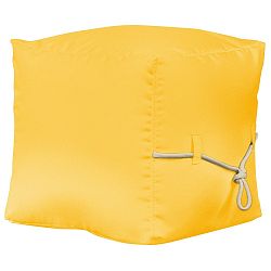 Žlutý puf Sit and Chill Tablas
