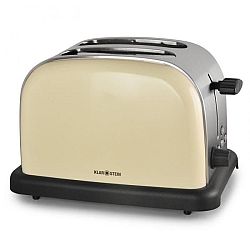 Klarstein TK-BT-318-C, Topinkovač, 1000 W, krémový