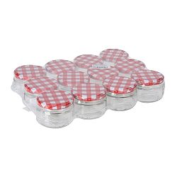 12dílná sada zavařovacích sklenic, 140 ml